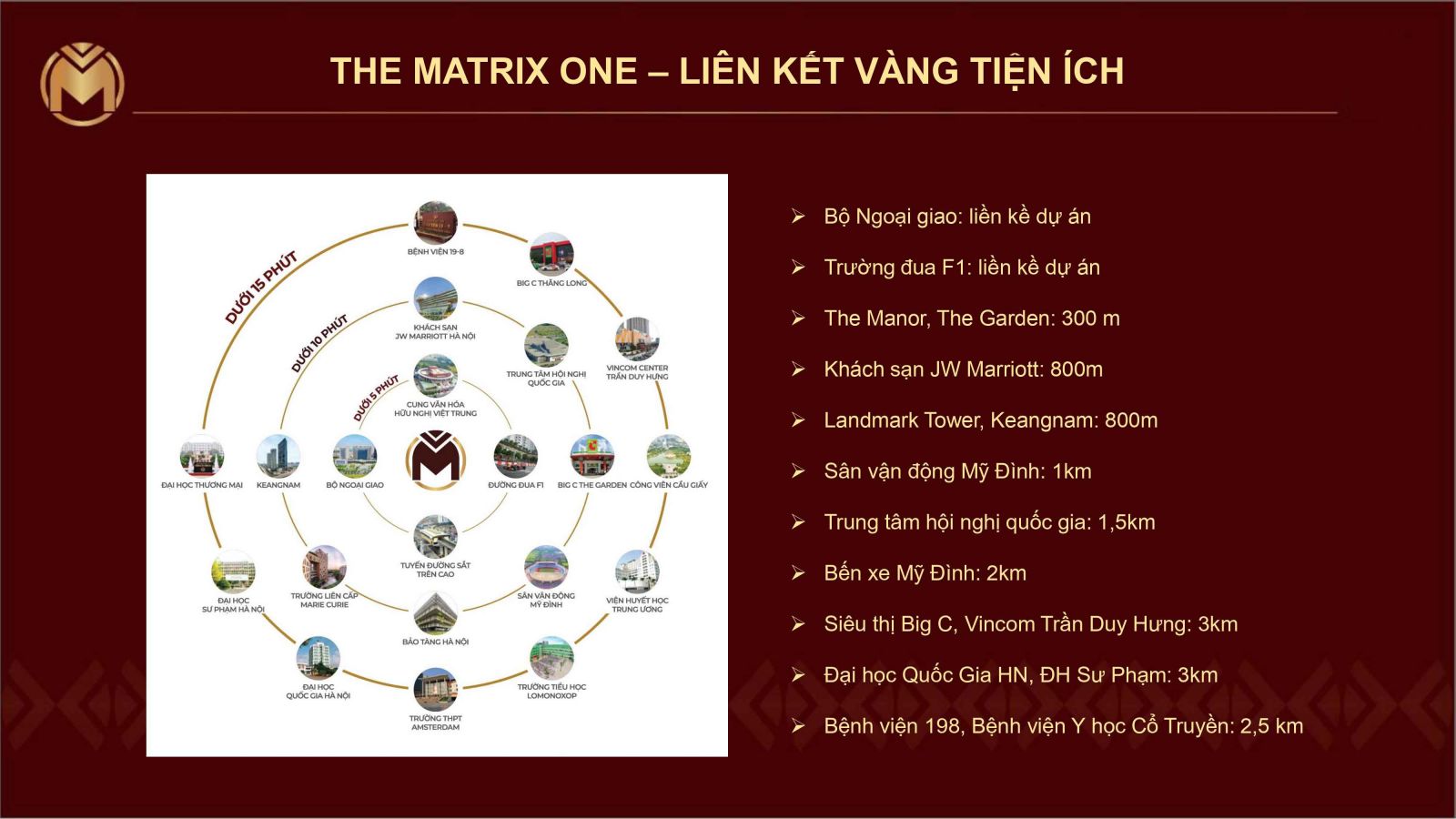 liên kết vùng the matrix one