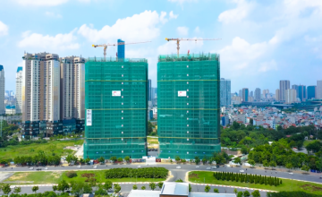 Cập nhập tiến độ xây dựng tháng 10/2020 The Matrix One