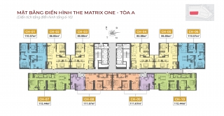 MẶT BẰNG VÀ THIẾT KẾ TÒA A - THE MATRIX ONE